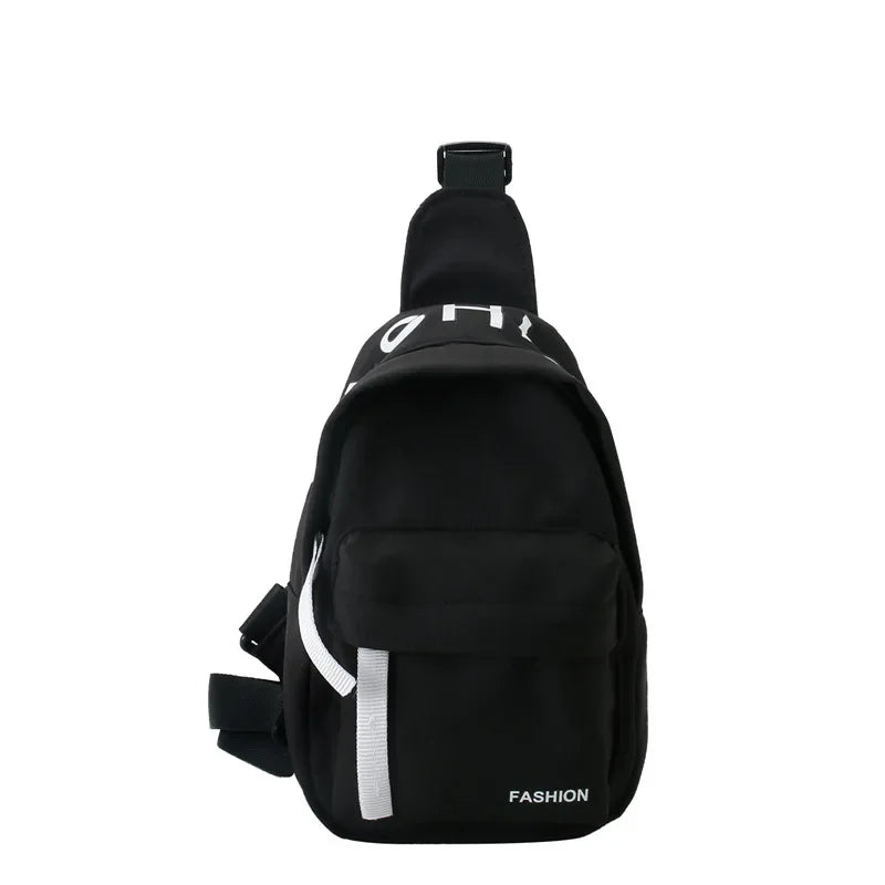 Chest Bag for Kids Little Boy Play Travel Collection Simple Casual Shoulder Crossbody Bag Boys and Girls Coin Purse Backpack
