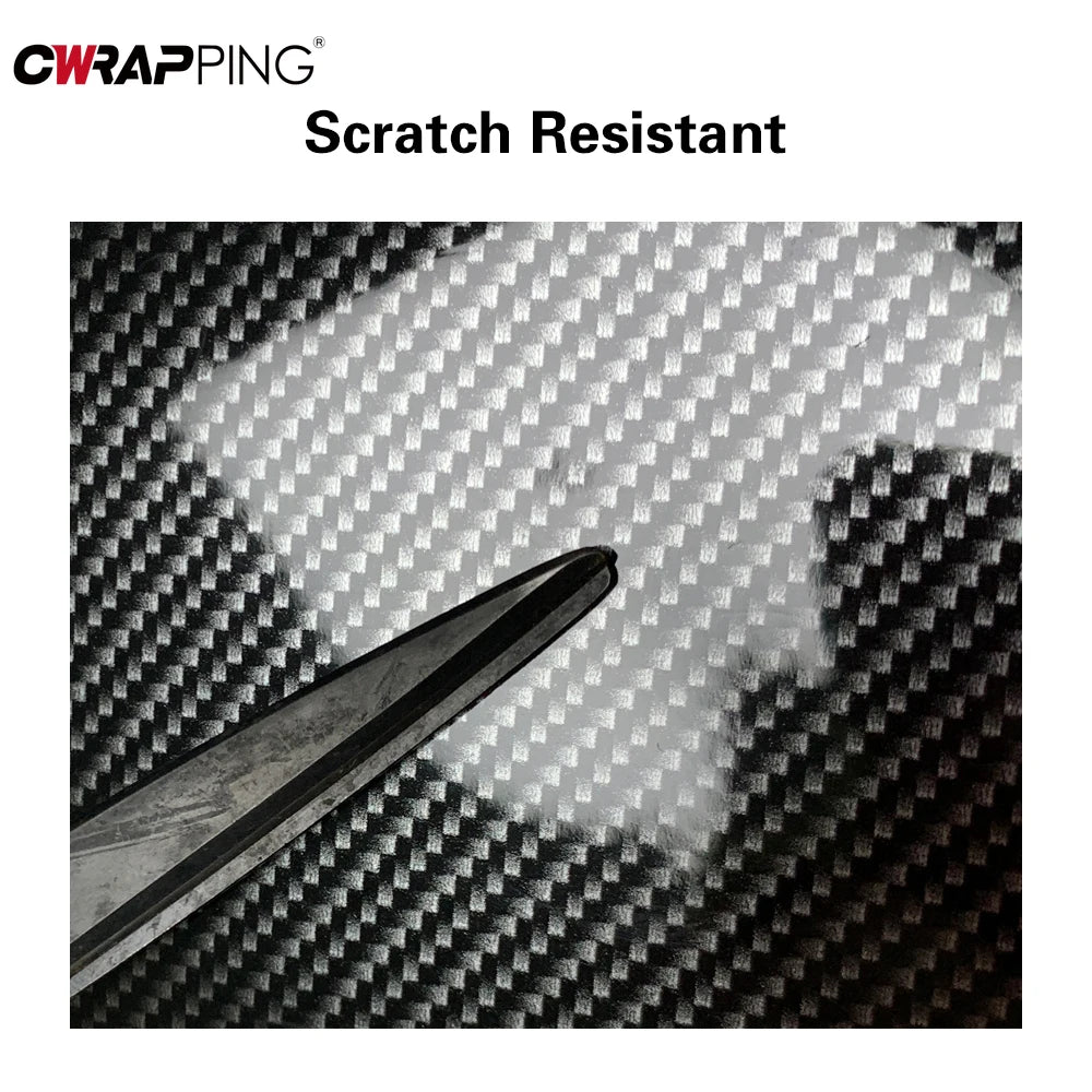 9D Carbon Fiber Vinyl Film High Glossy Car Sticker Film Cover Motorcycle Sticker Vinyl  Wrap Accessories for Vehicles Adhesive