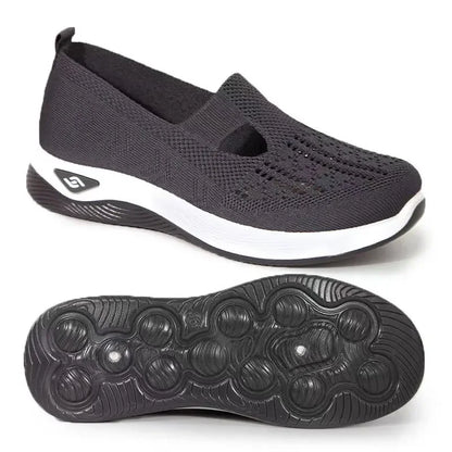 Orthopedic Shoes for Women Walking Shoes Slip On Arch Support Memory Foam Breathable Sneakers Summer Comfortable Casual Trainers