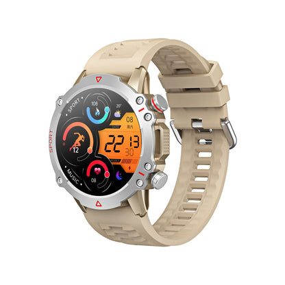 AMOLED SmartWatch Rugged Military BT Call Smart Watch Sports Fitness Tracker 1.53 inch 360*360 HD Screen 30 Days Standby Men