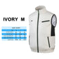 New Cooling Vest Ice Fan Vest Heat Resistant Air Conditioner Clothes Cooling Fan Vest for Summer Camping Fishing Vest Hiking