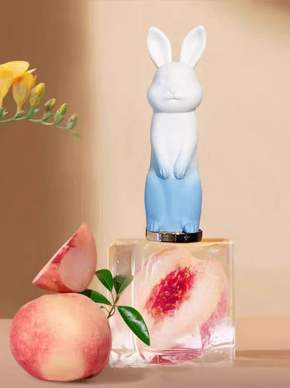 Rabbit Black Lip Balm Gloss Not Dryness Peach Transparent Lip Tint Moisturizing Lips Makeup Base Children's Lipsticks For Girl