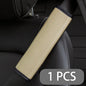 Pu Leather Car Seat Belt Safety Belt Shoulder Cover Breathable Protection Seat Belt Padding Pad