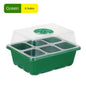 6/12Grids Seed Starter Tray with Ventilation Hole Seeds Growing Cultivation Planting Box Mini Greenhouse Plant Starter Kit