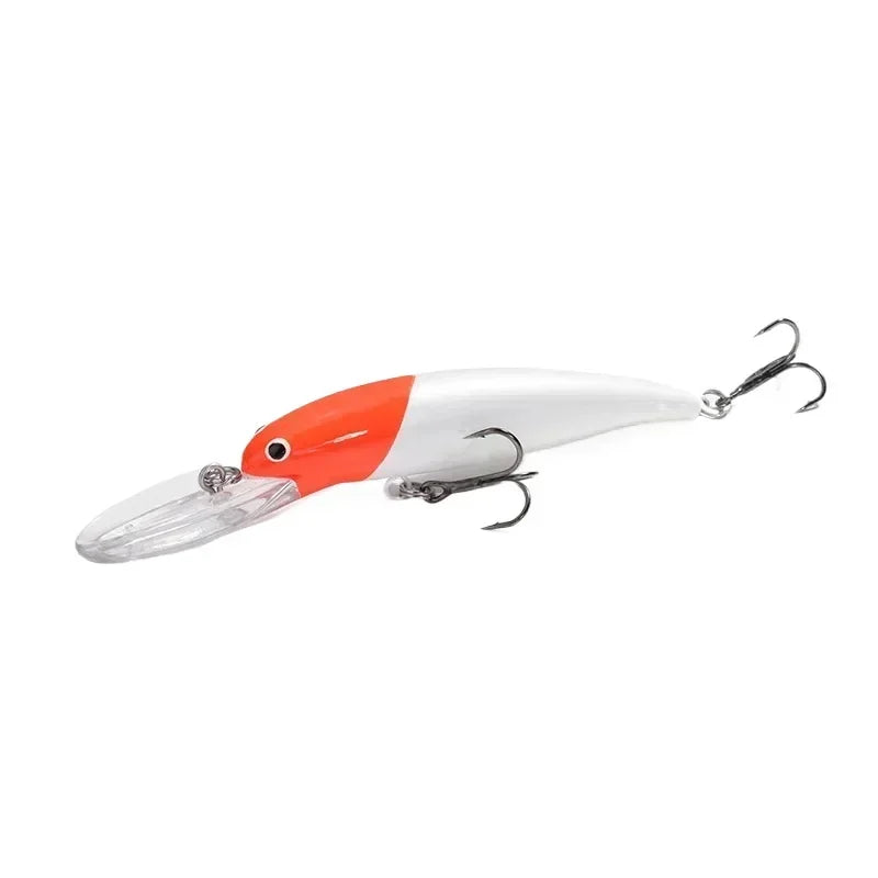 Minnow 90mm/12g Long Throw Fishing Lures Deep Diving Sea fishing Hard Crankabits Wobblers Ocean Boat Fishing Tackle