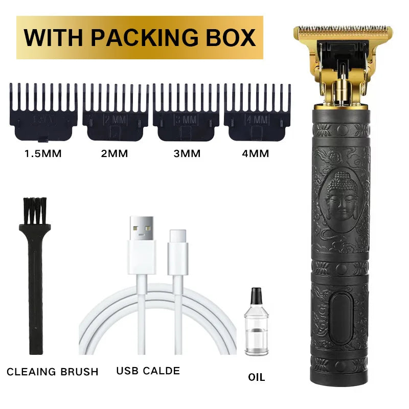 T9 Professional Hair Cutting Machine Wireless Electric Hair Trimmer Digital Display Hair Clipper Men Beard Shaver Barber For Men