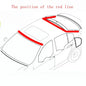 Applicable to BMW E60 E90 320I 325I 520I 523I 525I 528I 530I 540I front and rear windshield rubber strip outer pressure strip