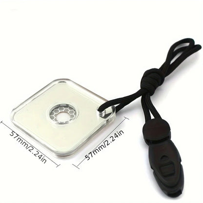 Outdoor Survival Reflective Signal Mirror for Hiking Camping Emergency Practical Daylight Reflective Tool First Aid Supplies S/L