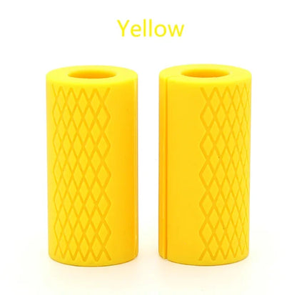 10CM/12.7CM Silicone Handle Silicone Dumbbell Grip Silicone Kettlebell Barbell Grip Non-slip Protection Mesh Grip Rubber Handle