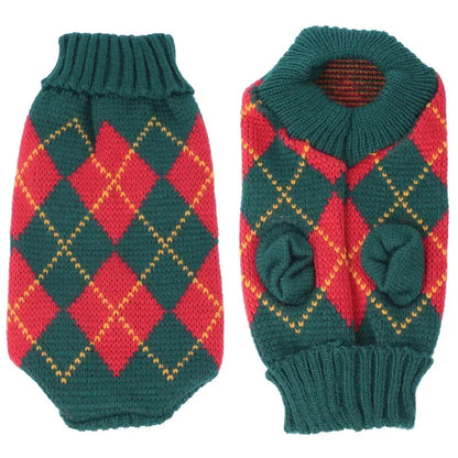 S-2XL Turtleneck Cat Sweater Knitted Jumper Cat Christmas Sweater for Cats Small Dogs Winter Sphinx Cat Clothes Pet Costumes