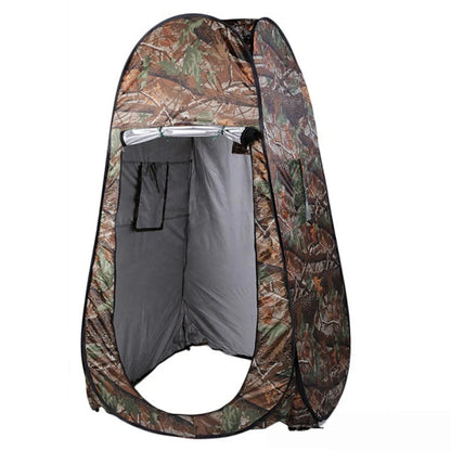 Single Hide Portable Privacy Shower Toilet Camping Pop Up Tent UV Function Outdoor Dressing Photography Green & Blue Fishing WC