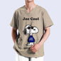 Snoopy print Medical Clothes Men Nursing Uniforms Scrubs Tops Nurse Suits Lab Workwear Dentistry Doctor Costume Plus Size Surgic