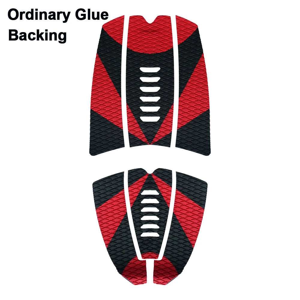Sup Anti Deck Traction Slip Pad 6 Piece Premium Eva With Grip Surfboard Longboard Paddle Board Back Glue Foot Pads Hot Quality