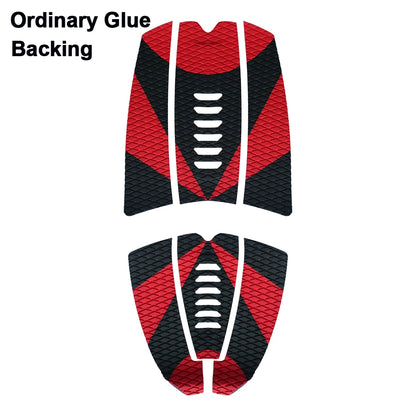Sup Anti Deck Traction Slip Pad 6 Piece Premium Eva With Grip Surfboard Longboard Paddle Board Back Glue Foot Pads Hot Quality