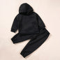 Winter Children's Suit 0-6Y Unisex Hooded Sweatshirt Solid Color Boys and Girls Casual Clothes Comfortable and Soft