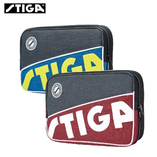 1 pc STIGA table tennis racket cover, STIGA double-layer square racket cover, table tennis racket gourd shaped bag