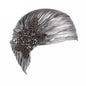 New Women Gold Silver Turban Hats Chemo Bandana Hijab Pleated Indian Cap Turbante Hat Ladies Hair Loss Headscarf Muslim Headwear