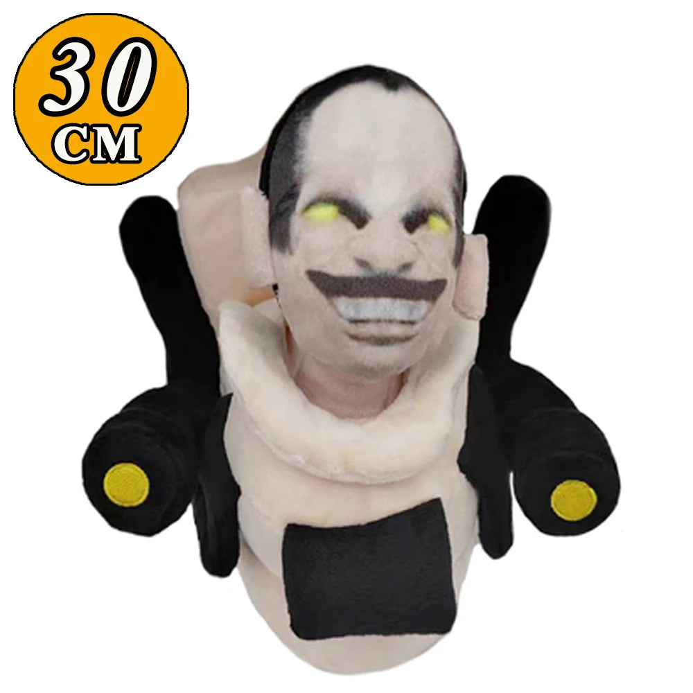 68style Skibidi Toilet Plush Stuffed Doll Toys Collectible Gifts for Kids Fans Adults Birthday Bosses Funny Anime Game F