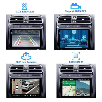 Android 14 Car Radio Carplay For VW Volkswagen Skoda Octavia Golf 5 6 Touran Passat B6 Polo Jetta CarPlay Auto Navigation Stereo