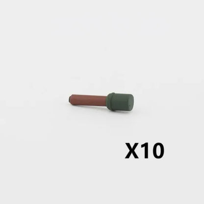 WW2 German Weapon Building Block 98K Two-color Gun US M1911 Soviet RPG Military Soldier Figure Accessories Rifle Pistol Toy C349