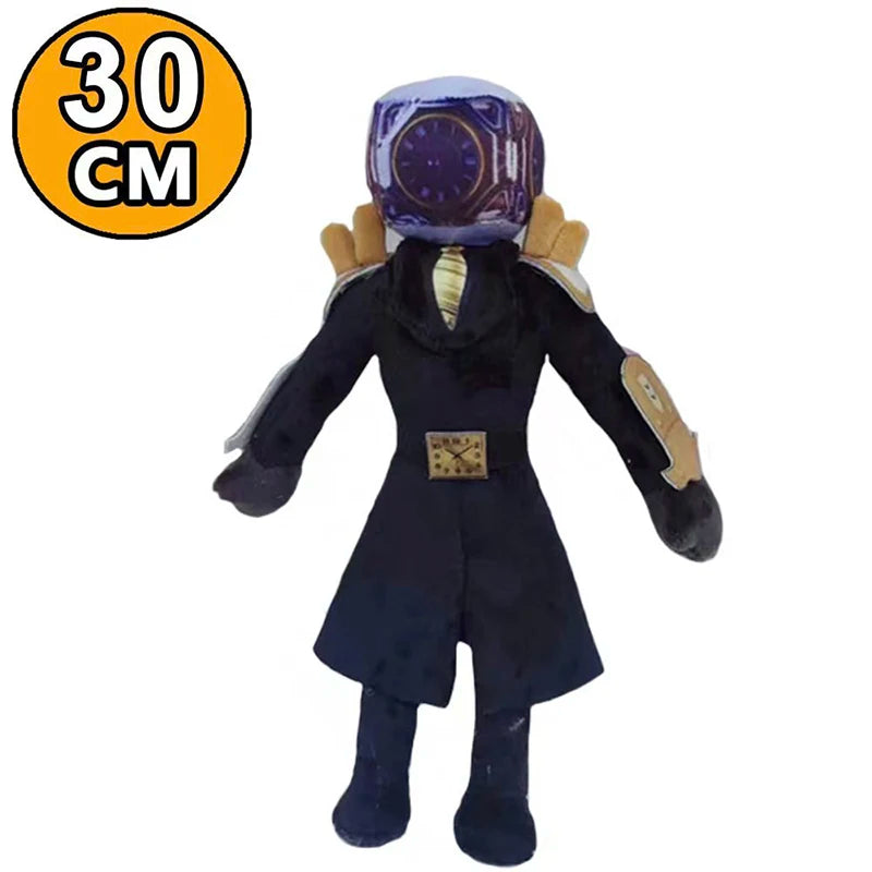 68style Skibidi Toilet Plush Stuffed Doll Toys Collectible Gifts for Kids Fans Adults Birthday Bosses Funny Anime Game F