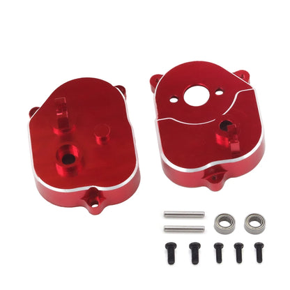 Metal Transmission Gearbox Engine Gear Box Housing Motor Drive Shaft Metal Gear For MN82 MN78 1/12 RC Car Upgrade Parts