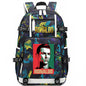 Ronaldo Print Student School Bag Children's Backpack Outdoor Travel Bag