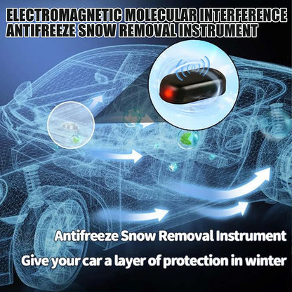 1/3pcs Electromagnetic Snow Removal,Electromagnetic Molecular Interference Car Snow Remover,Anti-Freeze Car Snow Removal Device