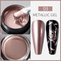 BOZLIN 5ML Color Solid Nail Gel Colorful Painting Nail Art Varnish Semi Permanent Solid Polish UV Nail Gel Top Coat Manicure