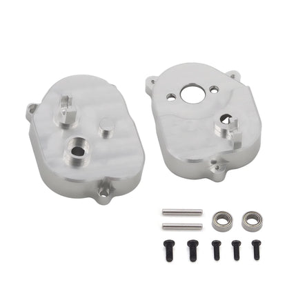 Metal Transmission Gearbox Engine Gear Box Housing Motor Drive Shaft Metal Gear For MN82 MN78 1/12 RC Car Upgrade Parts