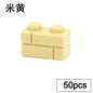DIY Wall Bricks 1x4 1x3 1x2 Dots Thick Building Block Educational Creative House Contruction Toys Compatible With 15533 For Kids
