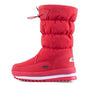White Women Boots Winter Shoes Warm Plush Mid-calf Boots Waterproof Rubber Non-slip Platform Snow Boots Female Plus Size 42