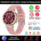 2024 New Women Medical Grade Smart Watch Blood Glucose Uric Acid Blood Lipid Menstrual Health Tester BT Talking smartwatch Women