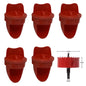 Chicken Feeder Poultry Feeding Supplies DIY Rain Proof Poultry Feeder Port Gravity Feed Kit For Buckets Barrels Bins Troughs