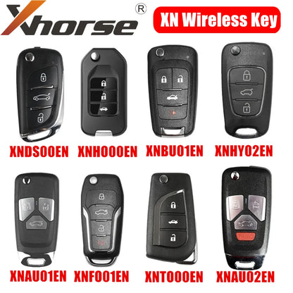 XHORSE XN Wireless Universal Remote Key XNDS00EN XNHO00EN XNBU01EN XNHY02EN XNAU01EN XNFO01EN XNTO00EN XNAU02EN Key