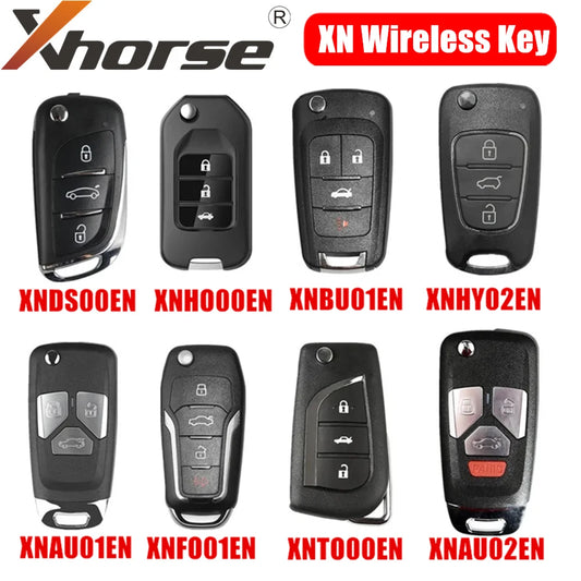 XHORSE XN Wireless Universal Remote Key XNDS00EN XNHO00EN XNBU01EN XNHY02EN XNAU01EN XNFO01EN XNTO00EN XNAU02EN Key