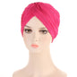 New Women Gold Silver Turban Hats Chemo Bandana Hijab Pleated Indian Cap Turbante Hat Ladies Hair Loss Headscarf Muslim Headwear