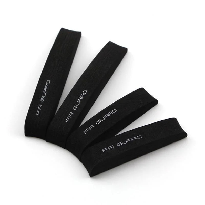 4Pcs Auto Door Edge Protection Car Decoration 4Pcs Car Door Protector Guard Strip Scratch Protector Car Rubber Bumper Stickers