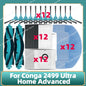 Fit For Conga 2499 Ultra Home Advanced Titanium / Atvel SmartGyro R80 Base Main Side Brush Filter Mop Cloth Dust Bag Parts