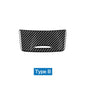 Real Soft Carbon Fiber Sticker for Mercedes Benz A Class W176 CLA C117 GLA X156 2013-2018 Car Center Console Panel Accessories