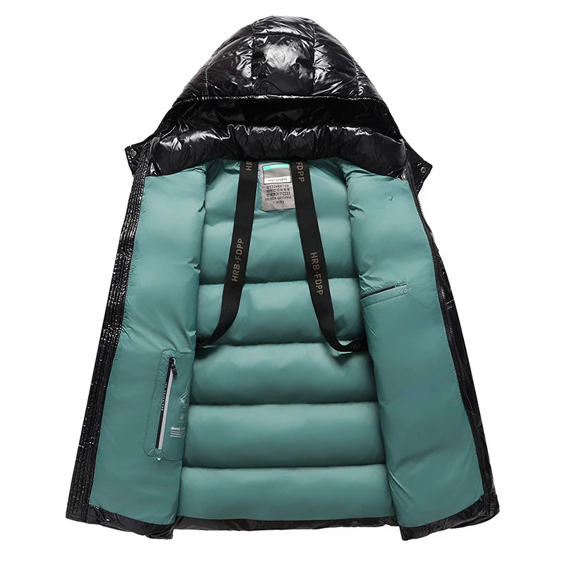 2024 Men's Winter Jackets men high quality fashion waterproof Warm Jacket Casual thicken Parkas Male Warm coat Male L-5XL