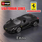Bburago 1:64 Ferrari 488 Pista Replica Car Model Scale F40 F50 458 296 GTB Enzo Diecast Traffic Miniature Art Figure Kid Boy Toy
