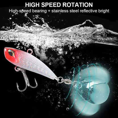 WALK FISH Spinner VIB Fishing Lure 7g 11g 15g 21g Sinking Water Ice Jigging Metal Spoon VIbration Hard Cranbait Japan Wobbler