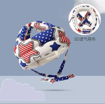 Baby Safety Helmet Head Protection Hat Toddler Anti-fall Pad Children Learn To Walk Crash Cap Adjustable Protective Headgear