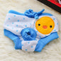 Pet Dog Shorts Sanitary Physiological Pants Cute Fruit Print Diaper Dog Shorts Washable Female Dog Panties Underwear Briefs DC05