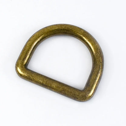 Meetee 10Pcs 10-38mm Metal Buckles For Bag Strap D Ring Clasp Belt Buckle Dog Collar Webbing Hook DIY Sewing Accessories G7-3