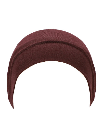 Soft Modal Inner Hijab Cap Muslim Stretch Turban Cap Islamic Underscarf Bonnet Hat Female Headband Tube Cap Turbante