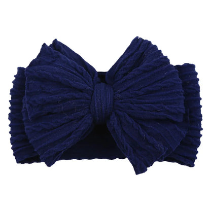 Cute Bowknot Baby Headband Turban Soft Elastic Baby Girls Hairband for Children Newborn Headwraps Headwear Kids Hair Accessories