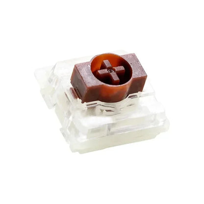 Jerrzi Low Profile Switch 45g Brown Red Tactile Linear Switch 5 Pins for Ultra-slim Ultimate MX Mechanical Keyboard