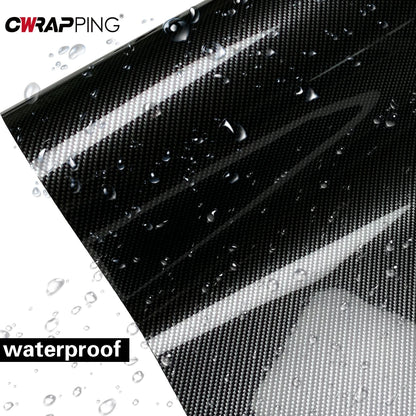 9D Carbon Fiber Vinyl Film High Glossy Car Sticker Film Cover Motorcycle Sticker Vinyl  Wrap Accessories for Vehicles Adhesive
